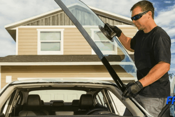 Client satisfait après prise en charge complète de son pare-brise