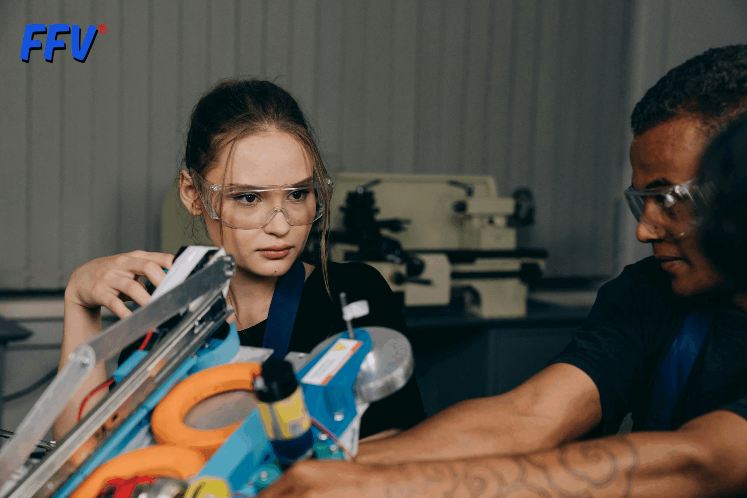 Technicien FFV en intervention de remplacement de pare-brise en France